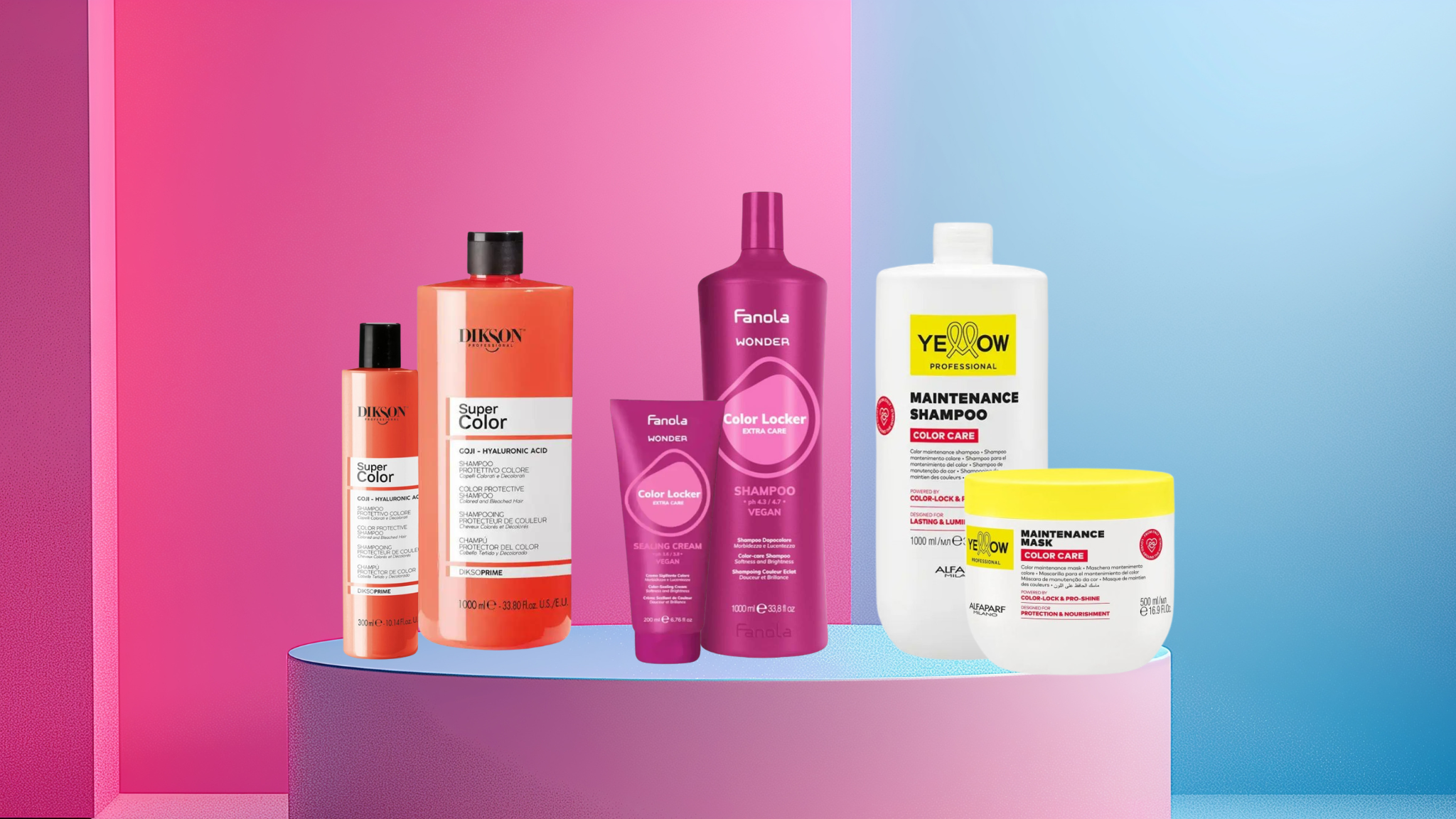 TRATTAMENTI PER CAPELLI COLORATI E MANTENIMENTO