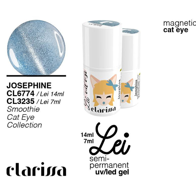 CLARISSA SMALTO SEMIPERMANENTE LEI JOSEPHINE 7ML     CL 3235 Sicula Cosmetics SRL
