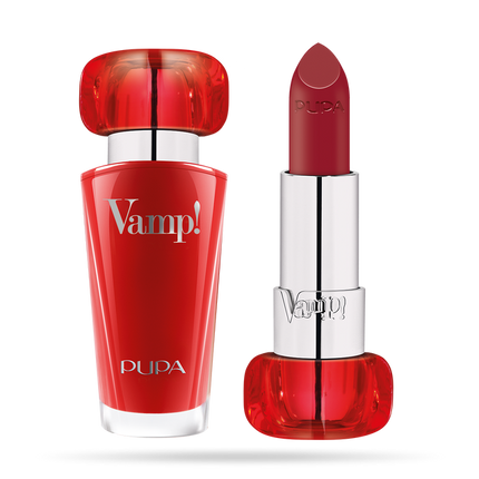PUPA ROSSETTO LUMINOSO VOLUMIZZANTE VAMP! 301 Sicula Cosmetics SRL