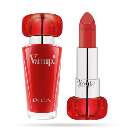 PUPA ROSSETTO LUMINOSO VOLUMIZZANTE VAMP! 304 Sicula Cosmetics SRL