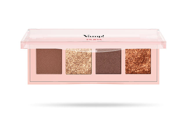 PUPA PALETTE 4 OMBRETTI VAMP! 002 Sicula Cosmetics SRL