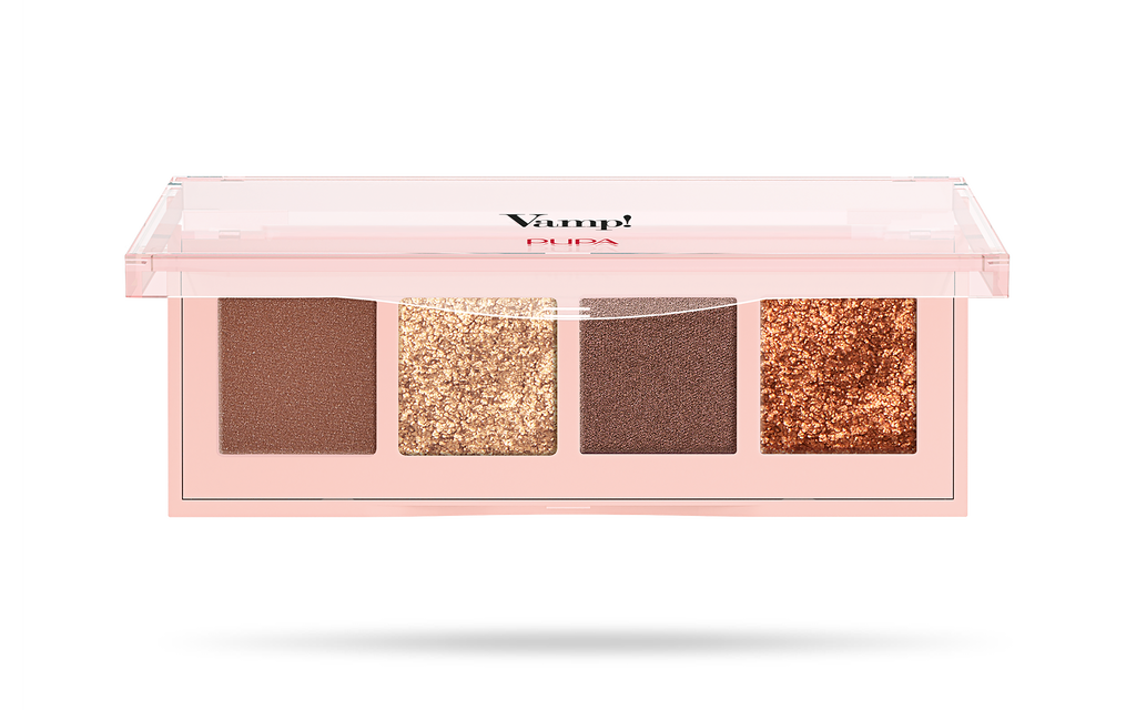 PUPA PALETTE 4 OMBRETTI VAMP! 002 Sicula Cosmetics SRL