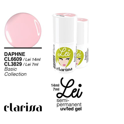CLARISSA SMALTO SEMIPERMANENTE LEI DAPHNE 7ML     CL 3829 Sicula Cosmetics SRL