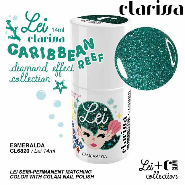 CLARISSA SMALTO SEMIPERMANENTE LEI ESMERALDA 7ML     CL 3267 Sicula Cosmetics SRL