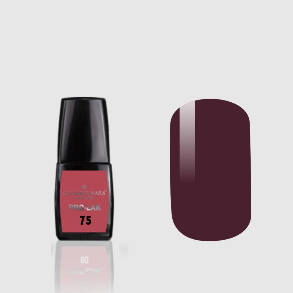 GLAMOUR NAILS PRO LAK SMALTO SEMIPERMANENTE 75 10ML Sicula Cosmetics SRL
