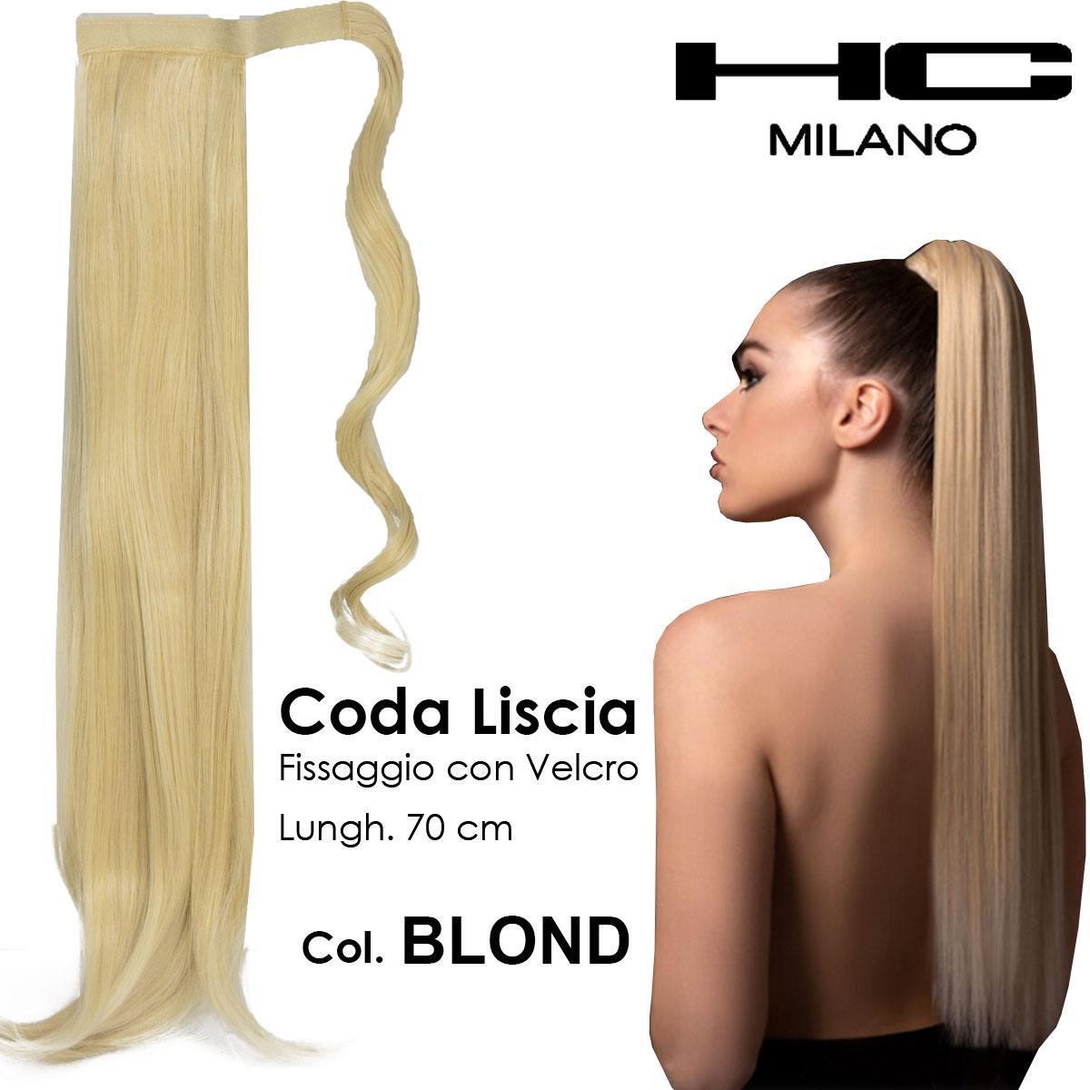 HC MILANO CODA EMILIA FIBRA SINTETICA LISCIA CON VELCRO Sicula Cosmetics SRL