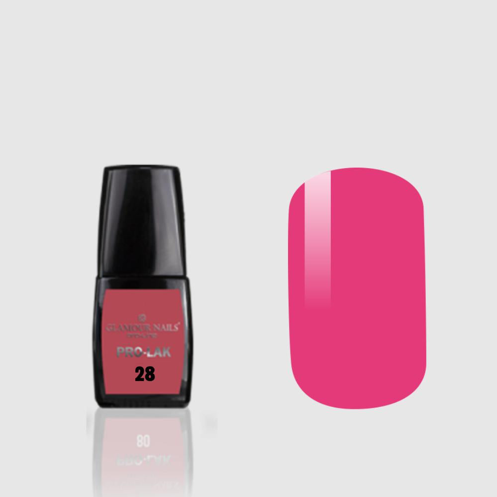 GLAMOUR NAILS PRO LAK SMALTO SEMIPERMANENTE 28 10ML Sicula Cosmetics SRL