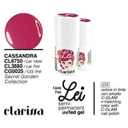 CLARISSA SMALTO SEMIPERMANENTE LEI CASSANDRA 7ML    CL 3880 Sicula Cosmetics SRL