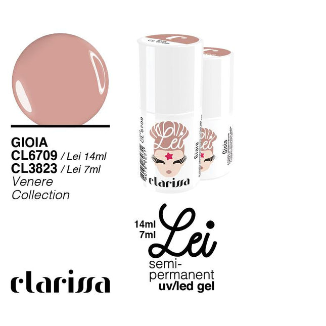 CLARISSA SMALTO SEMIPERMANENTE LEI GIOIA 7ML     CL 3823 Sicula Cosmetics SRL