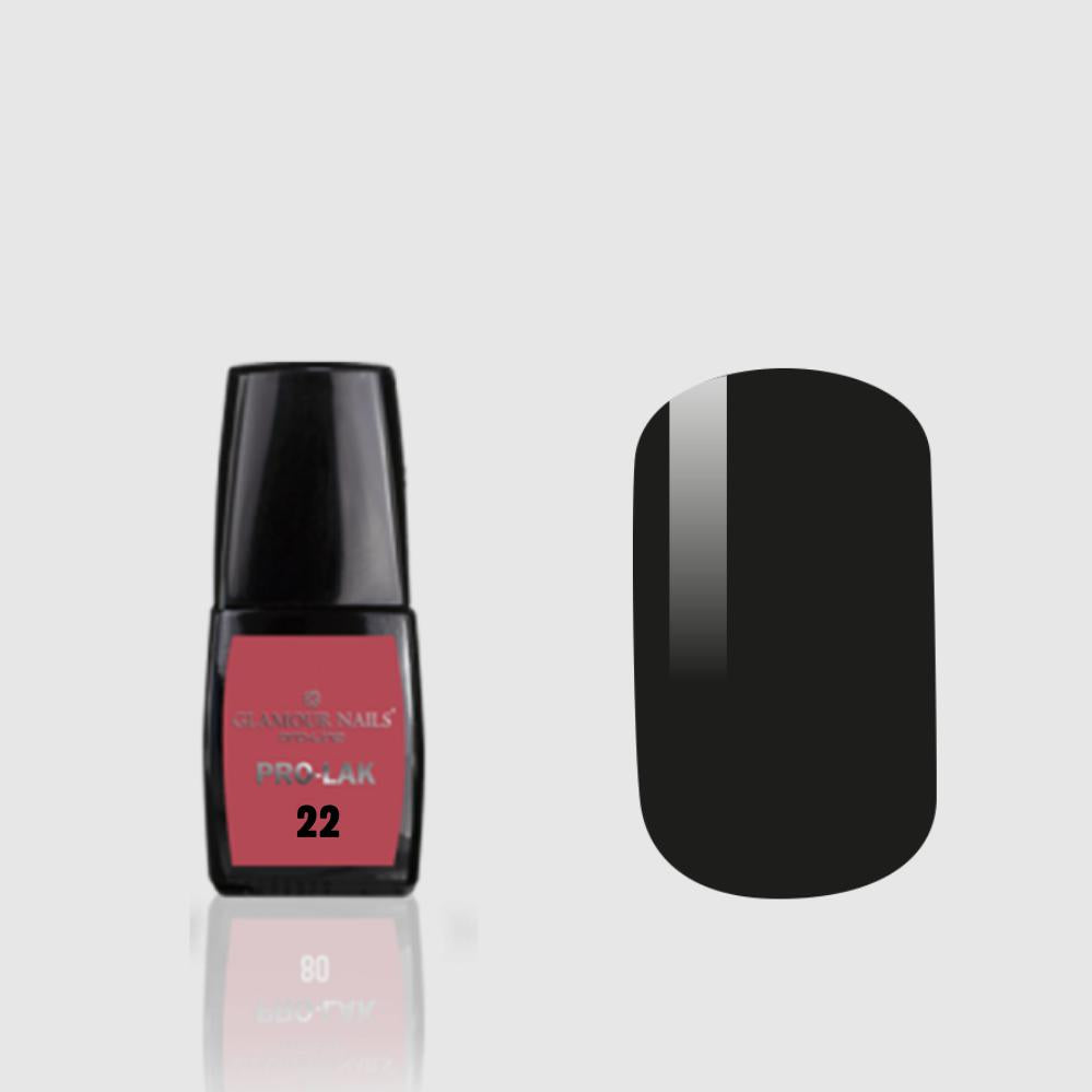 GLAMOUR NAILS PRO LAK SMALTO SEMIPERMANENTE 22 10ML Sicula Cosmetics SRL