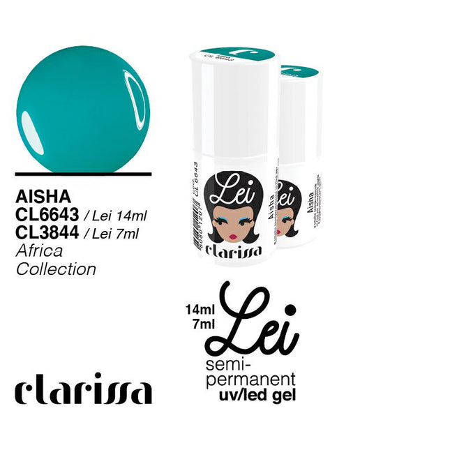 CLARISSA SMALTO SEMIPERMANENTE LEI AISHA 7ML CL 3844 Sicula Cosmetics SRL
