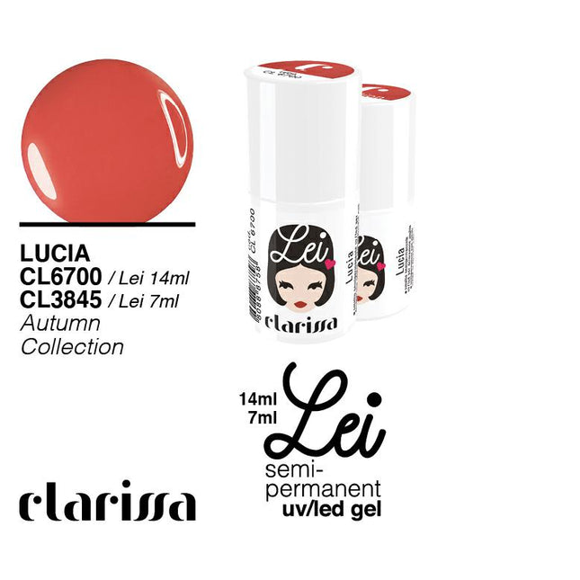 CLARISSA SMALTO SEMIPERMANENTE LEI LUCIA 7ML     CL 3845 Sicula Cosmetics SRL