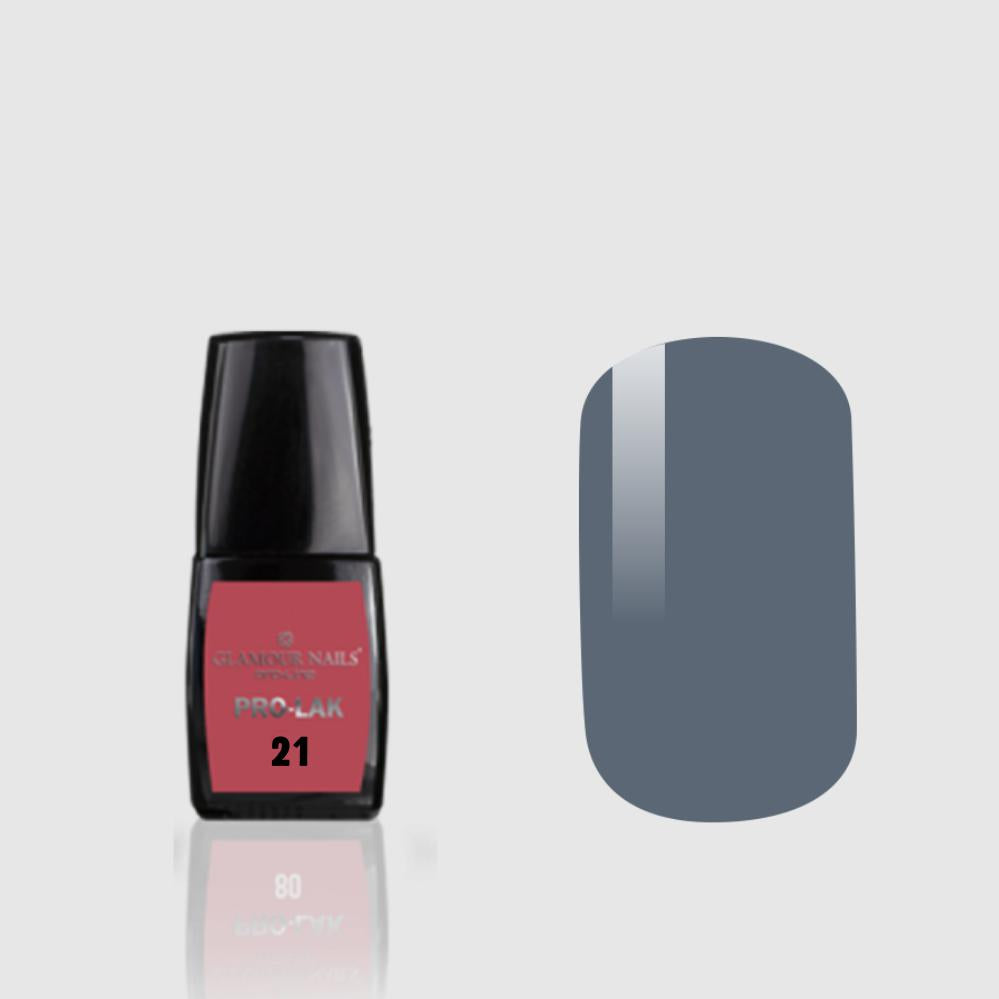 GLAMOUR NAILS PRO LAK SMALTO SEMIPERMANENTE 21 10ML Sicula Cosmetics SRL