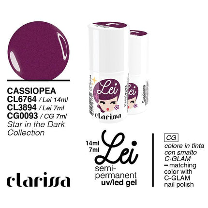 CLARISSA SMALTO SEMIPERMANENTE LEI CASSIOPEA 7ML     CL 3894 Sicula Cosmetics SRL