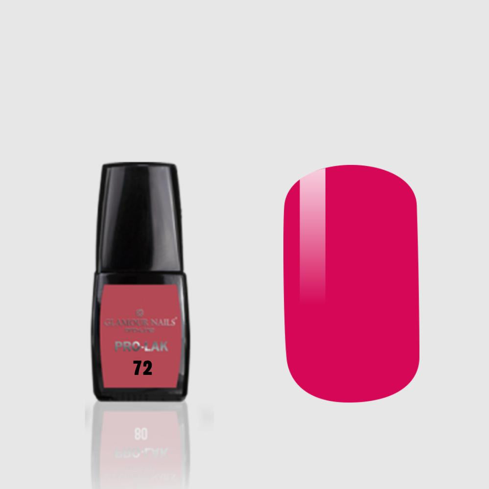 GLAMOUR NAILS PRO LAK SMALTO SEMIPERMANENTE 72 10ML Sicula Cosmetics SRL