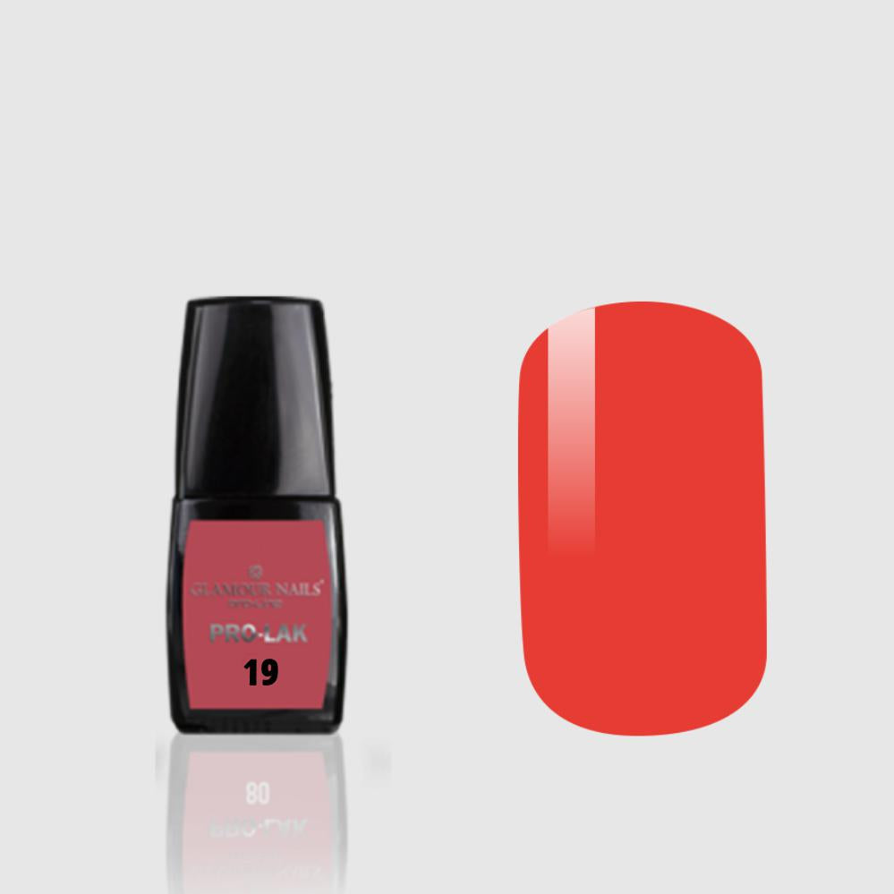 GLAMOUR NAILS PRO LAK SMALTO SEMIPERMANENTE 19 10ML Sicula Cosmetics SRL