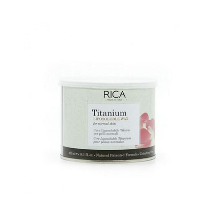 RICA CERA LIPO TITANIO ROSA 400 ML Sicula Cosmetics SRL