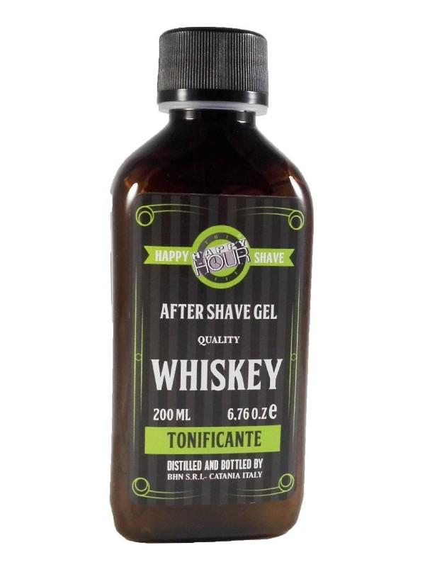 WHISKEY HAPPY HOUR AFTER SHAVE GEL TONIFICANTE 200ML 0275 Sicula Cosmetics SRL