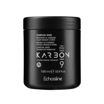 ECHOSLINE MASK 1000ML CHARCOAL KARBON                      23811 Sicula Cosmetics SRL