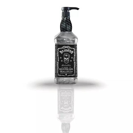 BANDIDO SHAVING GEL METALLIC SILVER 1000ML Sicula Cosmetics SRL