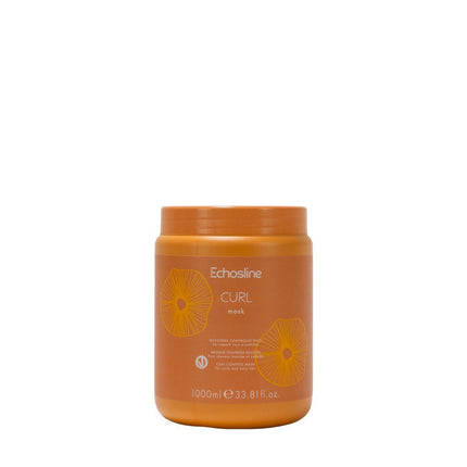 ECHOSLINE MASCHERA CONTROLLO RICCI 1000ML    1024621 Sicula Cosmetics SRL