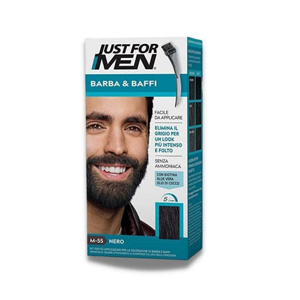 JUST FOR MEN BARBA E BAFFI NERO Sicula Cosmetics SRL