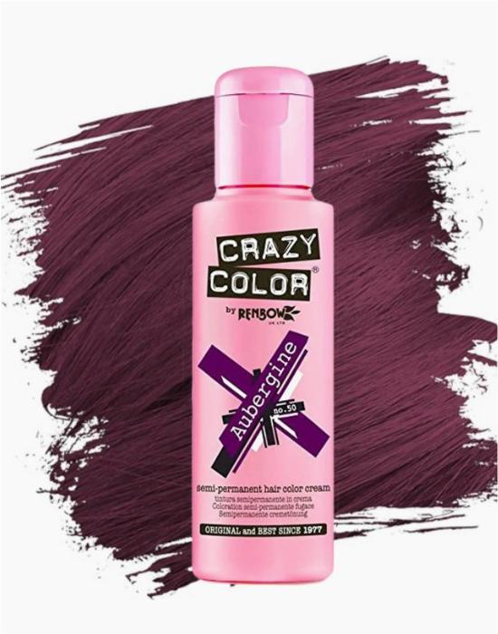 CRAZY COLOR 50 AUBERGINE Sicula Cosmetics SRL