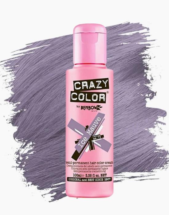 CRAZY COLOR 75 ICE MAUVE 100ML Sicula Cosmetics SRL