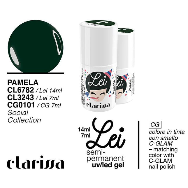 CLARISSA SMALTO SEMIPERMANENTE LEI PAMELA 7ML     CL 3243 Sicula Cosmetics SRL