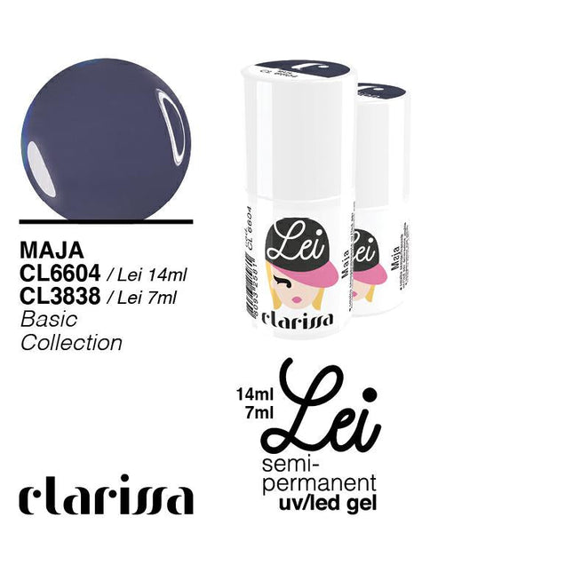 CLARISSA SMALTO SEMIPERMANENTE LEI MAJA 7ML     CL 3838 Sicula Cosmetics SRL