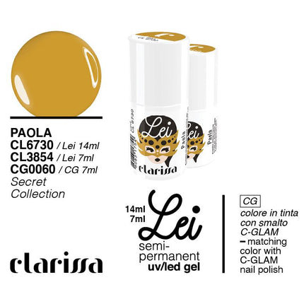 CLARISSA SMALTO SEMIPERMANENTE LEI PAOLA 7ML     CL 3854