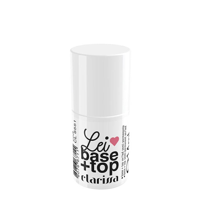 CLARISSA SMALTO SEMIPERMANENTE LEI BASE & TOP 14ML   CL 6551 Sicula Cosmetics SRL