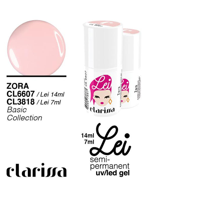 CLARISSA SMALTO SEMIPERMANENTE LEI ZORA 7ML     CL 3818 Sicula Cosmetics SRL