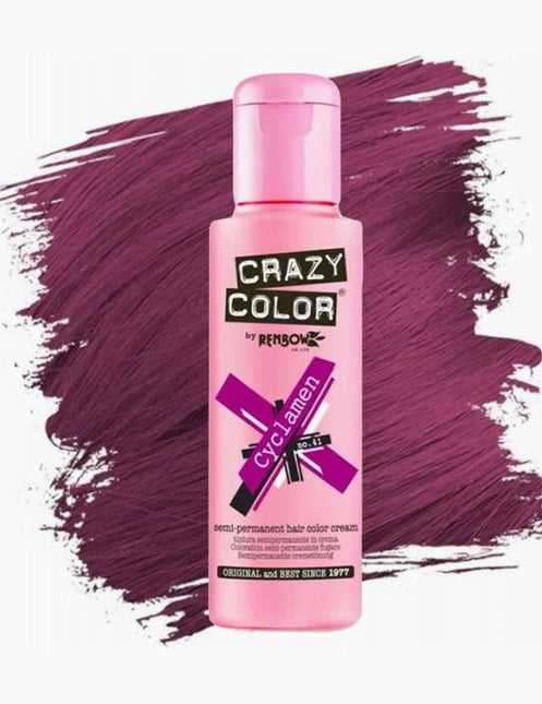 CRAZY COLOR 41 CYCLAMEN 100ML Sicula Cosmetics SRL