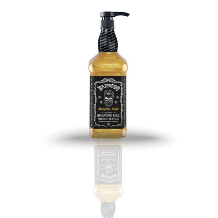 BANDIDO SHAVING GEL METALLIC GOLD 1000ML Sicula Cosmetics SRL
