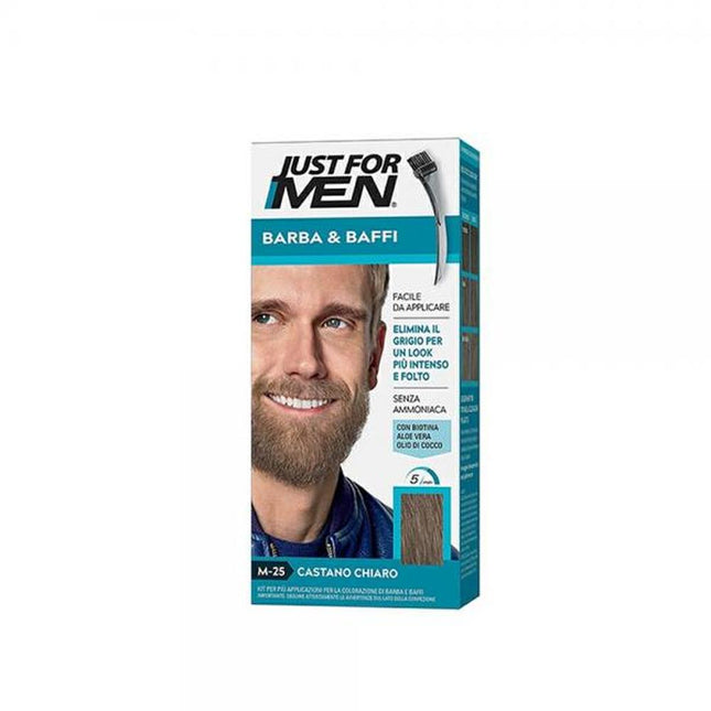 JUST FOR MEN BARBA E BAFFI CASTANO CHIARO Sicula Cosmetics SRL