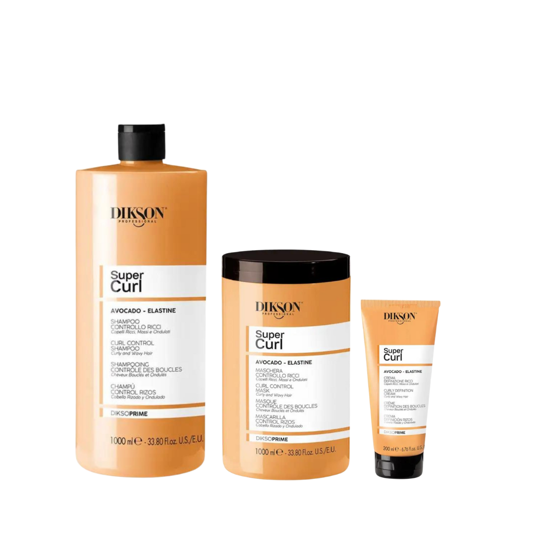 KIT PER CAPELLI RICCI SUPER CURL DIKSON PRIME