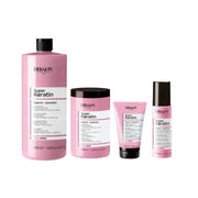 DIKSON PRIME KIT KERATIN SHAMPOO+MASK+FLUIDO+CREMA DOPPIE PUNTE Sicula Cosmetics SRL