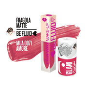 CLARISSA BE FLUID LIPCOLOR AMORE-FRAGOLA MATTE4ML MUA 0071.