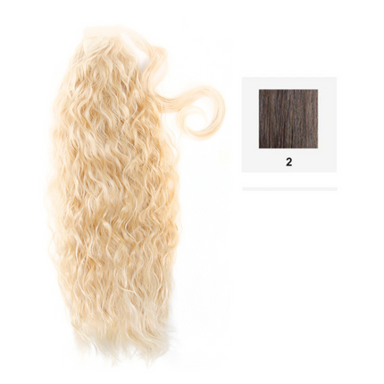 HC MILANO CODA RICCIA ELVIRA FIBRA SINTETICA CON VELCRO RVEL2 Sicula Cosmetics SRL