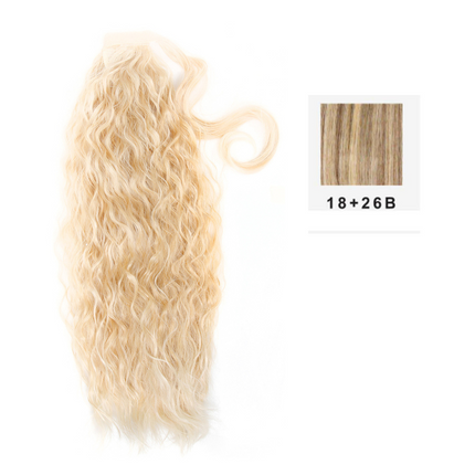 HC MILANO CODA RICCIA ELVIRA FIBRA SINTETICA CON VELCRO 18+26 Sicula Cosmetics SRL