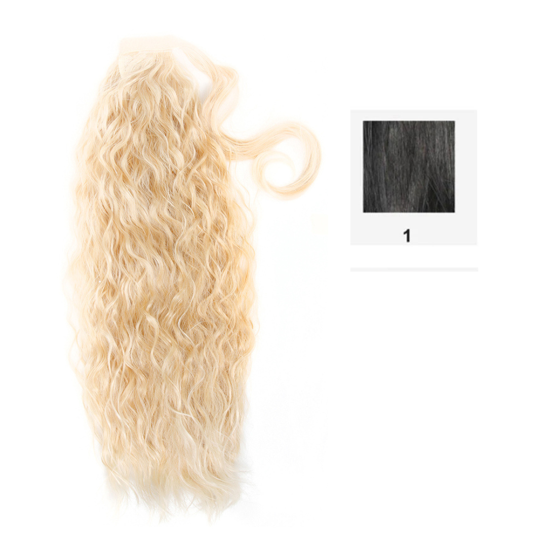 HC MILANO CODA RICCIA ELVIRA FIBRA SINTETICA CON VELCRO RVEL1 Sicula Cosmetics SRL