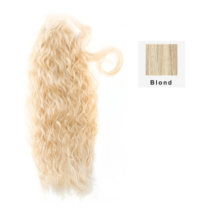 HC MILANO CODA ELVIRA FIBRA SINTETICA FRISEE CON VELCRO BIONDO Sicula Cosmetics SRL