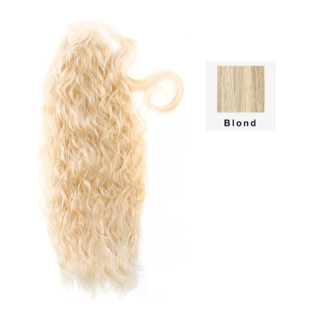 HC MILANO CODA ELVIRA FIBRA SINTETICA FRISEE CON VELCRO BIONDO Sicula Cosmetics SRL