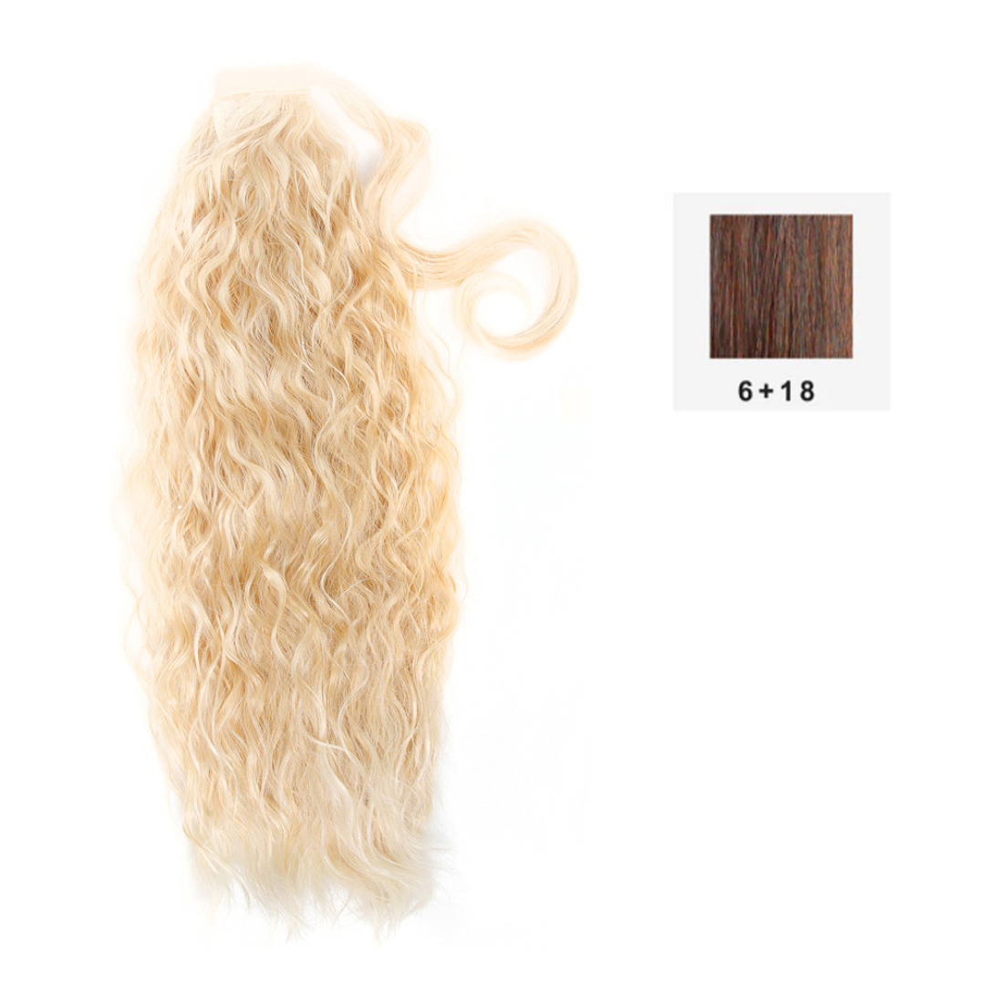 HC MILANO CODA RICCIA ELVIRA FIBRA SINTETICA CON VELCRO 6+18 Sicula Cosmetics SRL