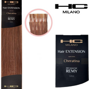 HC MILANO EXTENSION REMY CHERATINA N°140# 20PZ Sicula Cosmetics SRL