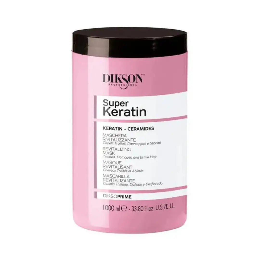 Maschera rivitalizzante per capelli, ideale per ripristinare salute e lucentezza.