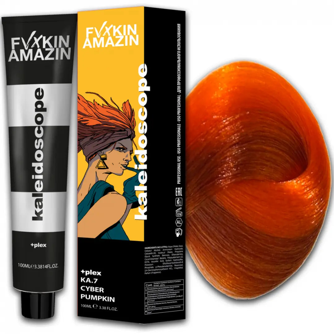 FVXKIN AMAZIN KALEIDOSCOPE CYBER PUMPKIN 100ML.