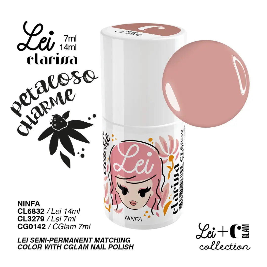 CLARISSA SMALTO SEMIPERMANENTE LEI NINFA 7ML     CL 3279.