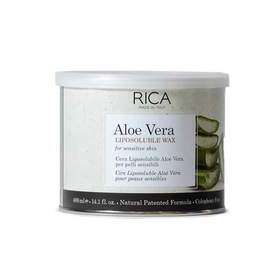 RICA CERA LIPO ALOE VERA 400 ML.